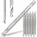 10x Hss-g metallipuurid 3,2 mm kahepoolsed terase, lehtede jaoks