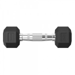 Sporditarbed, TUNTURI Platinum, kuusnurkse kujuga kummist hantlid, 2*2kg, 1 tk.