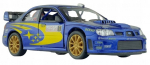 Metallist s&otilde;iduauto Kinsmart Subaru Impreza 1:36, sinine