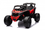 Laste elektriauto MUKUTISRIDES ATV CAN-AM Maverick (punane, &uuml;hekohaline)