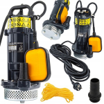 Powermat PM-PDWB-750JP veepump, 750 W, 6000 l/h, puhtale ja kergelt m&auml;&auml;rdunud veele, pliiatsl&uuml;litiga, 10 m juhe
