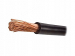 Must Lgy 1mm&sup2; paigalduskaabel, 1 meeter