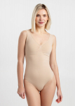 &Otilde;mblusteta mikrokiust body-slibid BODY SLIP SHAPEWEAR Giulia, v&auml;rv light nude