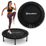 Kodune fitness-batuut HyperMotion 91 cm must &ndash; treeninguks kuni 100 kg