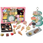 Confectionery Cafe Set Sweets Figurines Coffee Cake 50 pieces.