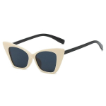 Klassikalised Kandilised P&auml;ikeseprillid Meestele Ja Naistele Uv-Kaitsega 400 Y410_Beige-black and grey lens, Beige-black and grey lens