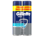 Raseerimisgeel Gillette Series tundlikule nahale aaloe ekstraktiga 2x200 ml meestele