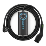 Elektriautode laadija junsun - 2 t&uuml;&uuml;p 3.5kw 6-16a 1 faas 10m cee pistik sobib enamikule elektriautodele