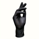 Mustad nitrilkindad 100 vnt., Heavy Duty 100pcs/Black Nitrile Gloves XL