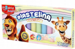 Plastiliin Inspira Pastelove, 12 pastellv&auml;rvi, pehme, lastele