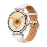 Kahjustatud pakendiga toode. HUAWEI Watch GT6 41mm Gold Stainless Steel Case with White Composite Leather Strap