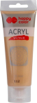 Happy Color akr&uuml;&uuml;lv&auml;rv 75 ml, metallik kuldne toon