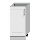 Alumine k&ouml;&ouml;gikapp Natalia White Gloss, valge