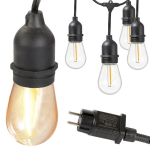 Dekoratiivne LED-vanik 15 m - 15 pirni, Geltona