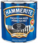 Hammerite Straightforward Rust Paint for Metal Graphite Gloss 2.5L