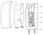 Satel Sp-4001r/bl/o Akustilis-optiline alarm