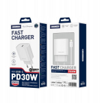 Laadija Usb-c Pd 30w kaabliga, kiirlaadimine