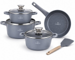 Swiss Haus potikomplekt SH-LG4009S Silver, 9-osaline