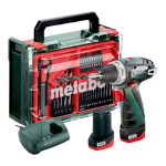 Akukruvikeeraja Metabo Powermaxx Bs Basic 12v koos 41 tarvikuga