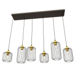 Rippvalgusti VANDER 6 BL GOLD - Emibig
