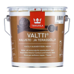 &Otilde;liv&auml;rv puidule Tikkurila Valtti Kaluste 2,7 l, pruuni v&auml;rvi
