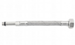 Punutud voolik kraanile 80cm 3/8''x10 Roostevaba teras h&otilde;bedane