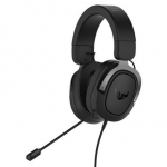 Kahjustatud pakendiga toode. ASUS TUF Gaming H3 peak-mikrofon | Gun Metal - Virtuaalne 7.1 Surround Helis&uuml;steem - Ventileeritud padjad