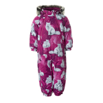 Huppa Laste talvekombe ORION, burgundy pattern