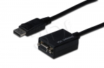 Adapter Assmann DisplayPort VGA, DP/HD15 M/F, 0.15 cm