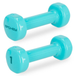 Raskuste komplekt Spokey SHAPE 2x 1 kg, sinine