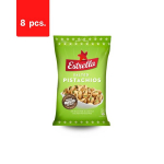 K&uuml;psetatud pistaatsiap&auml;hklid ESTRELLA, soolaga, 275 g x 8 tk