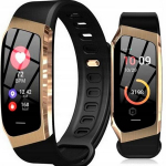 Nutiv&otilde;ru Nutikas ranne Smart-Band sammulugeja, une-, pulsikell veekindel