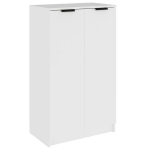 vidaXL jalatsikapp, valge, 59 x 35 x 100 cm, tehispuit