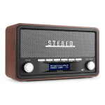 Audizio Foggia Retro DAB+ raadio, hall