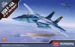 Liimitav mudel Academy Hobby 12626 USN F-14A VF-84 "Jolly Rogers" 1/144