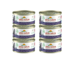 Almo Nature HFC Natural, kassidele, tuunikala, kana ja sink, 6x70g.