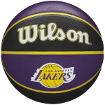 Wilson NBA Team Los Angeles Lakers Ball, unisex basketball balls , Must v&auml;rv