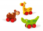 Magnetilised loomad Rolling safari, Scratch Preschool, 6181032 3 tk.