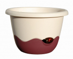 Isekastuv ripp-pott 4,5 l 25x16x14 cm MARETA 25 beež + bordoo