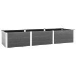 vidaXL aia taimekast, hall, 300x100x54 cm, WPC
