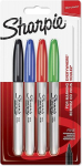 Marker Sharpie Fine, 4 tk.