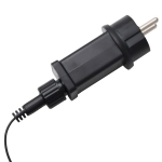 vidaXL LED-valgusriba ventilaatoriga, 66 LEDi, 660 cm