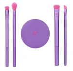 Meigipintslite komplekt Real Techniques Afterglow I Don't Crease Eye, 4 tk. + peegel