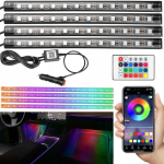 Auto RGB lint puldiga sisevalgustusega