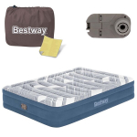T&auml;ispuhutav madrats Bestway Tritech Queen 203x152x46 cm, integreeritud pumbaga