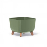 Lillepott Prosperplast Gracia Square DGQL300-5615C, roheline