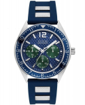 Meeste k&auml;ekell Guess Pacific Silicone Blue