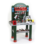 KLEIN - Bosch Workshop with mechanical screwdriver and vehicle to assemble - 3 years and more