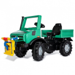 Rolly Toys Veoauto pedaaliga auto Unimog Mercedes-Benz Vints