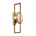 Maytoni Modern seinalamp Marmo MOD099WL-01G Kuldne